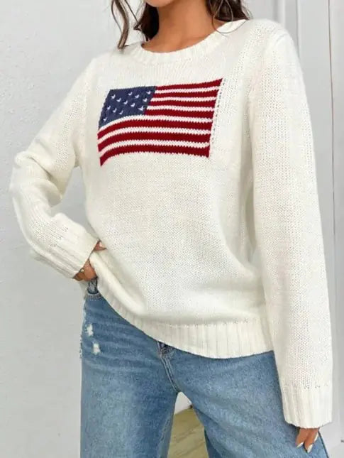 Loose Round Neck Sweater