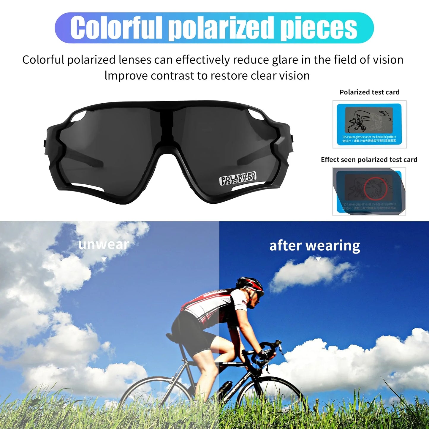 Polarized Cycling Glasses